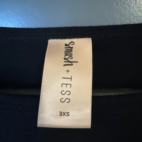 THE SMASH + TESS | ALL-SEASON LONG BODYSUIT IN MIDNIGHT BLACK - Picture 2 of 3